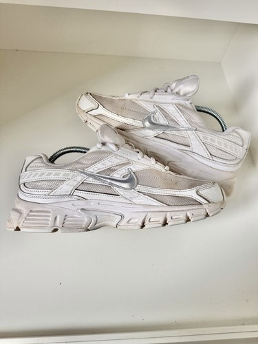 Nike initiator bianco argento - nike, bianco/argento