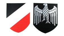 Helmet badge steel helmet