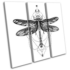 Dragonfly tattoo sketch - dragonfly,