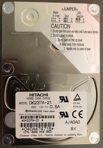 Hitachi dk237a gb 2 - dk237a-21,