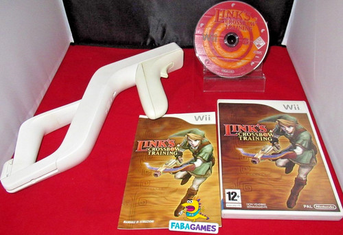 Wii link crossbow training - wii, +
