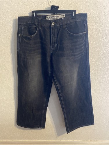 Jeans avirex nero grigio - jeans, nero/grigio