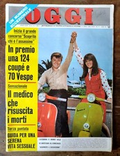 Rivista OGGI 25 Luglio 1968 BOBBY SOLO - CASELLI - VESPA Leggere Descrizione 
