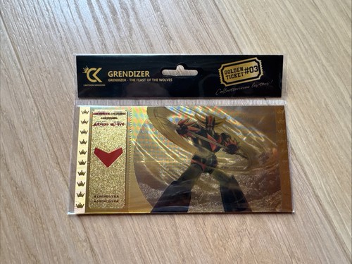 Golden ticket ufo robot - golden,