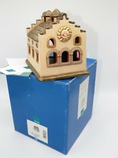 THUN, Casetta viletta,  porta candela, porta lume,ok per presepe. Altezza 12 cm.
