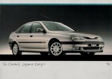 Renault Laguna Hatchback 1995-1996 Brochure Mercato Regno Unito Baccara V6 RTi RXE RT RN
