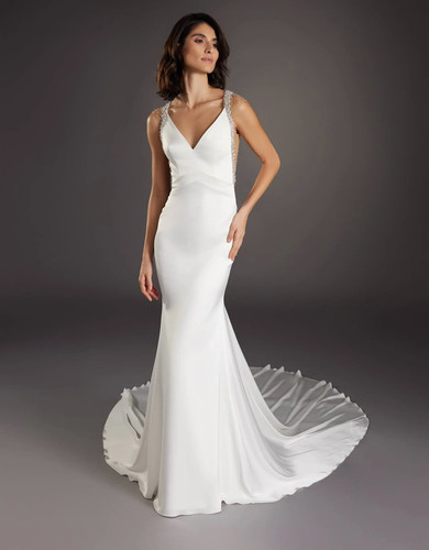 Pronovias llum satin mermaid - pronovias,