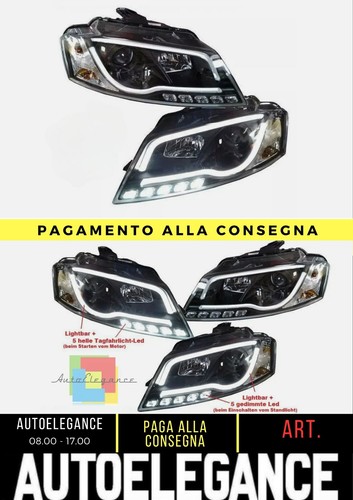 Fari led drl per audi - drl, a3