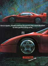 Ferrari Pirelli Advertising