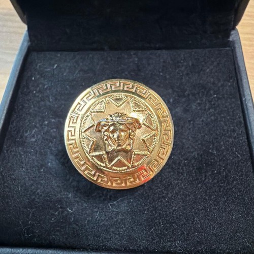 Anello versace medusa oro - anello,
