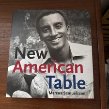 EXCELLENT CONDITION - New American Table Cookbook by Marcus Samuelsson SIGNED