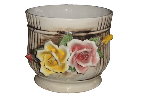 Porta vaso caspò vintage - vaso, in