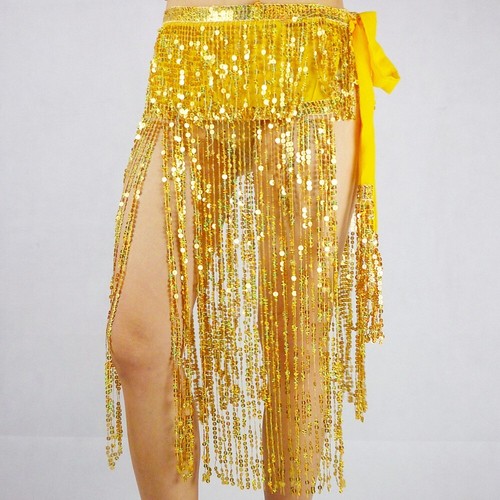 Gonna lunga nappa - , paillettes