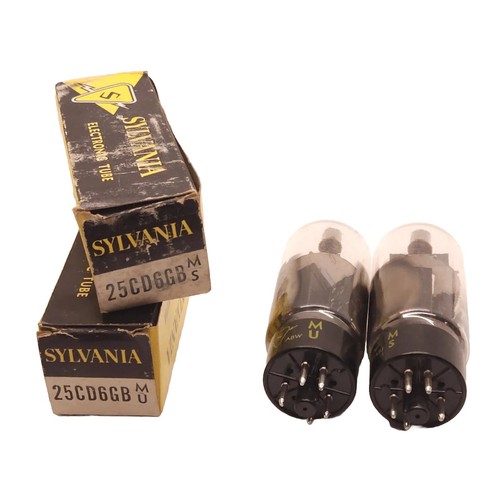Sylvania 25cd6gb coppia tubi - sylvania,