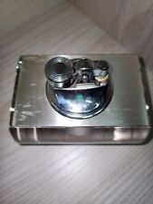 accendino da tavolo vintage in plexiglass bordo argento 169919