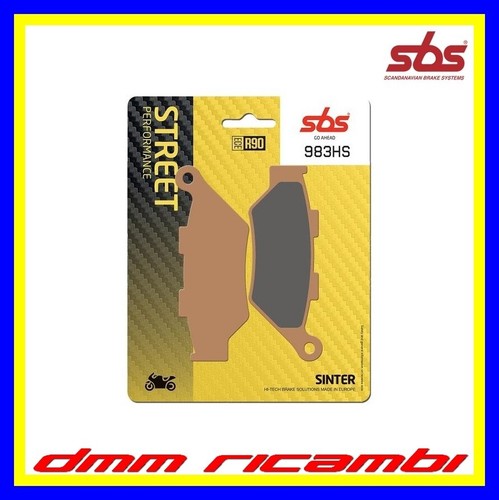 Pastiglie freno anteriori sbs - freno,