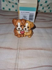 Thun Coppia Cani Love Cuore Mini Animali Cagnolini con scatola Cane