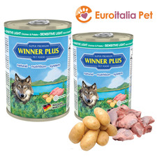 Cibo umido per cani adulti anziani o in sovrappeso WINNER PLUS Sensitive Light