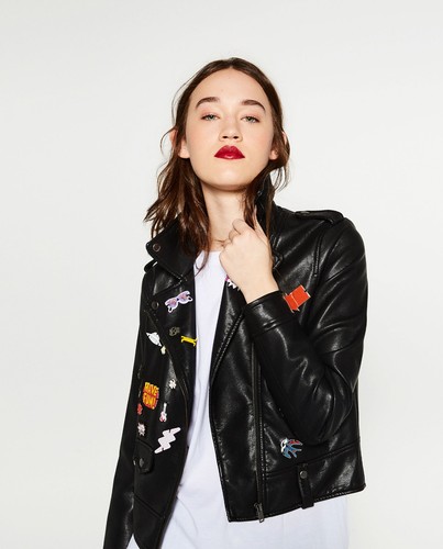Giacca biker zara donna - giacca,