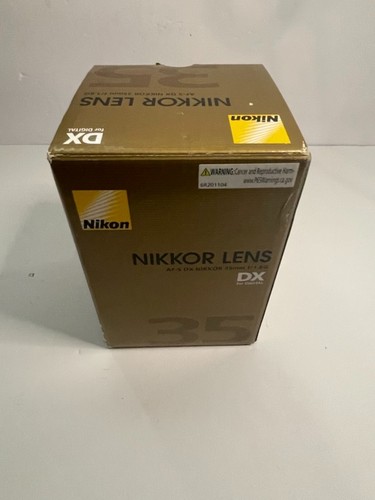 Nikon nikkor 35mm - nikon, dx