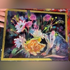 Quadro acrilico opossum