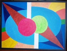 Quadro moderno geometrico