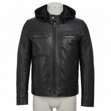 Giacca Moto Uomo Slim Fit