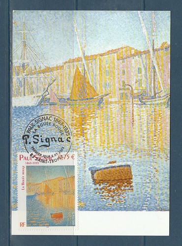 Carte 1er jour tableau paul - jour,