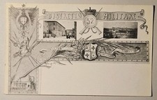 CARTOLINA MILITARE - 52° DISTRETTO MILITARE DI MACERATA - NON VIAGGIATA 