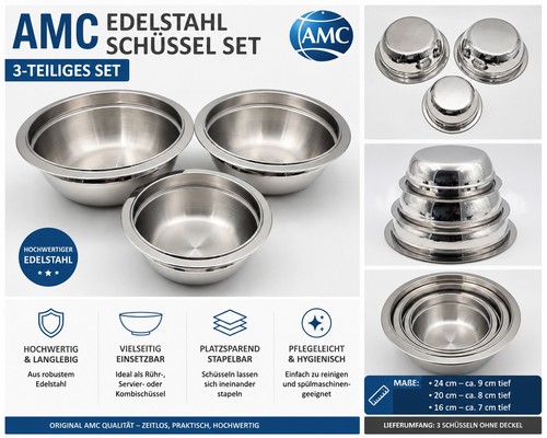 Amc set ciotole - di, in