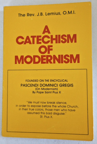Catechism modernism j - of,