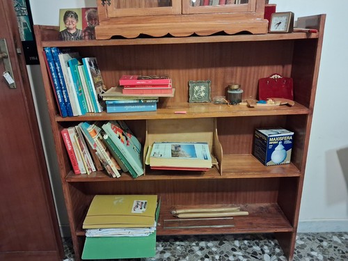 Antica libreria legno - libreria, di