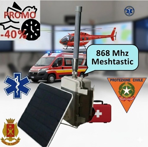 Lora meshtastic 868 mhz solar - lora,