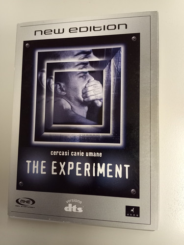 Dvd the experiment cavie umane - cavie,
