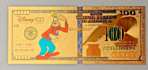 100 dollari disney goofy - 100,