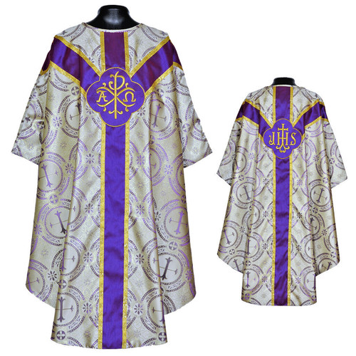 Vestito gotico viola