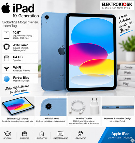 Apple ipad gen - 10., gen.