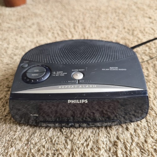 Radio sveglia retrò philips - radio,