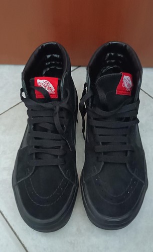 Vans sk8 top triple black - vans,