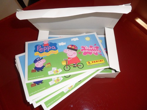 Peppa pig fotocartoline box - "peppa,