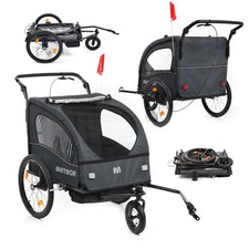 Rimorchio per bambini rimorchio per bicicletta per bambini 2IN1 buggy jogger set 1-2 sospensioni per bambini
