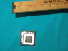 Logo "LESA" originale per cappa giradischi anni '60