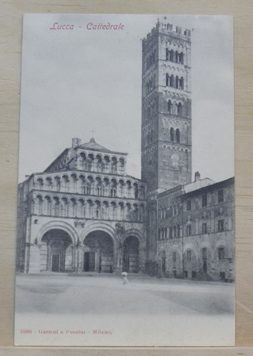 Vecchia cartolina lucca - vecchia,