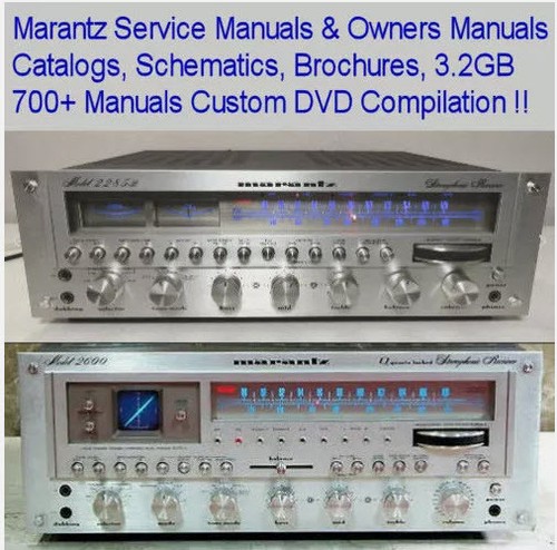 Marantz manuali servizio - marantz,