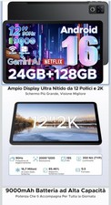 Tablet DOOGEE U12 16GB  90Hz 24 GB RAM 128GB inte . android 16