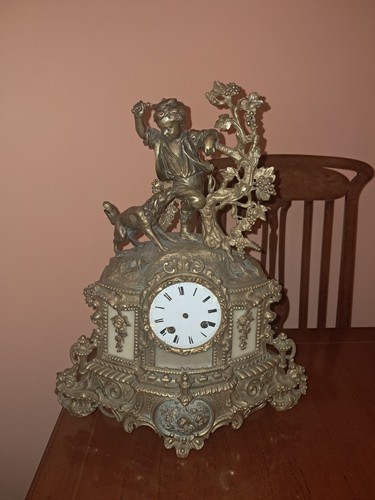 Orologio pendolo tavolo antico - orologio,