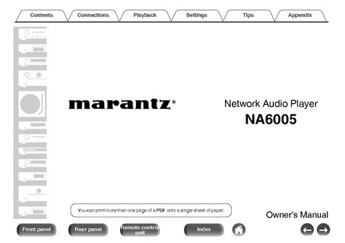 Marantz na6005 lettore audio - marantz,