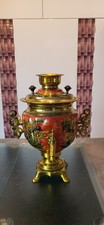 Samovar russo TULA dipinto a