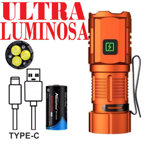 Mini torcia led potente - mini,