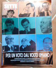 SETTE CORRIERE SERA N.16 1996 - OASIS / PRESLEY / JFK / L. CASTA / GRACE JONES
